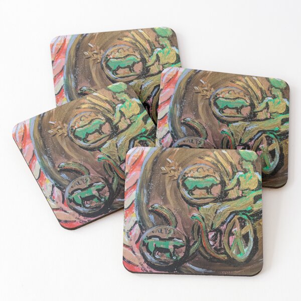 Item preview, Demeter and Pig Coins From Eleusis designed and sold by echomultiverse.