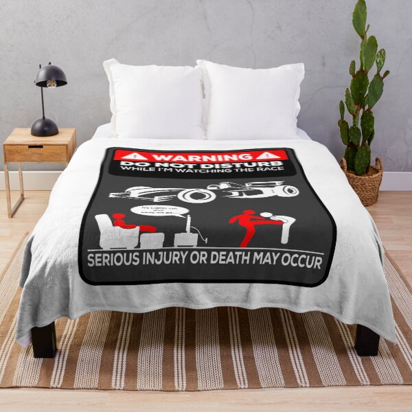 Item preview, Do not Disturb While I watch The Race designed and sold by ElseWorldDesign.