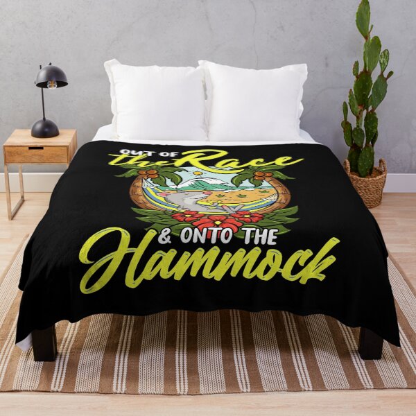 Item preview, Funny Rat Race Paradise Holiday Design - Beach Hammock Rat designed and sold by propellerhead.