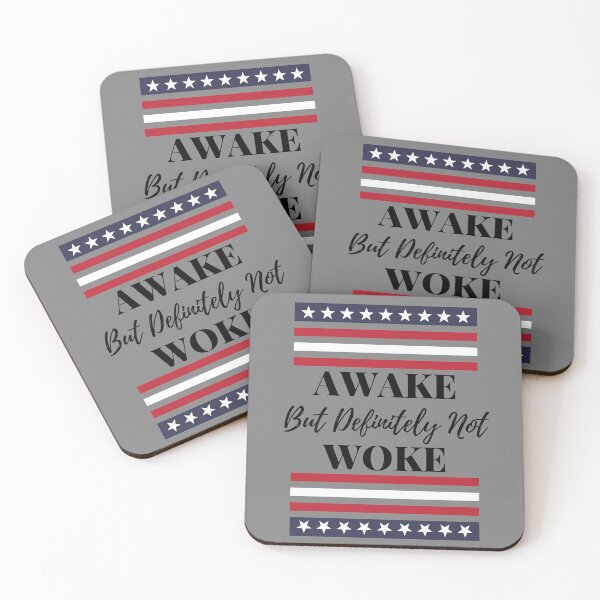 Item preview, Awake But Not Woke, Anti Woke Culture, Awake Not Woke, Anti Joe Biden designed and sold by elvisg03.