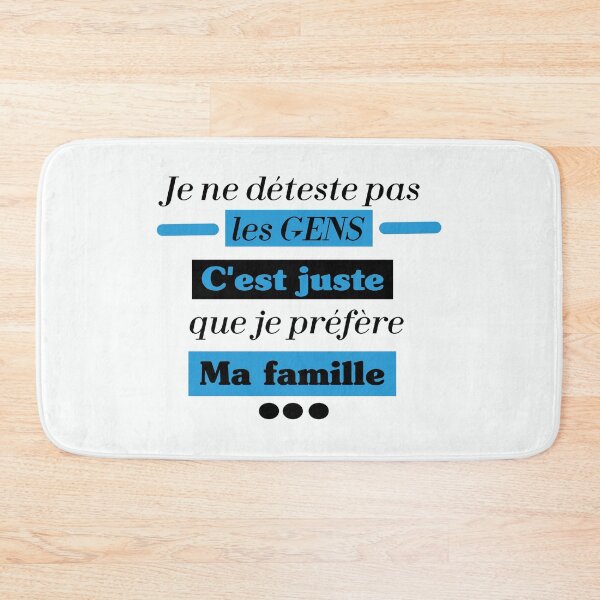 Item preview, Je ne déteste pas les gens designed and sold by saturdayride.