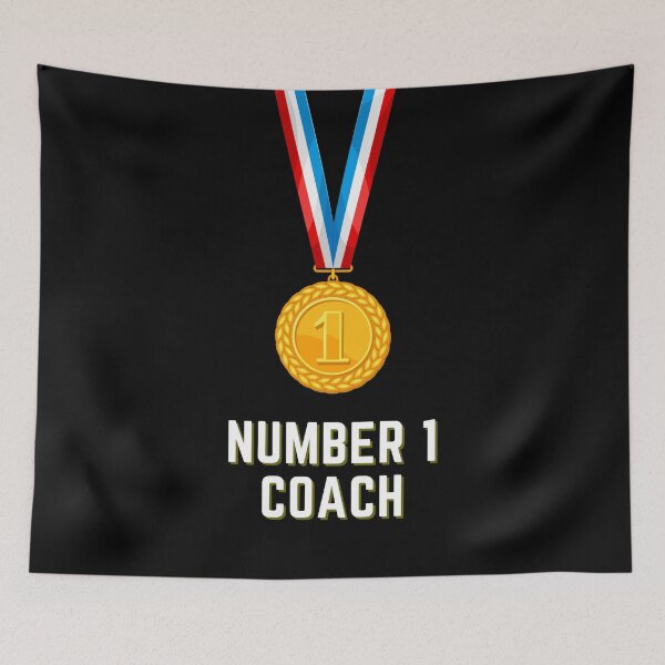 Item preview, Number 1 Coach Medal designed and sold by Imemewell.