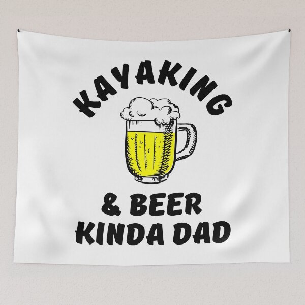 Item preview, Kayaking & beer kinda dad designed and sold by TheGreenGoat.
