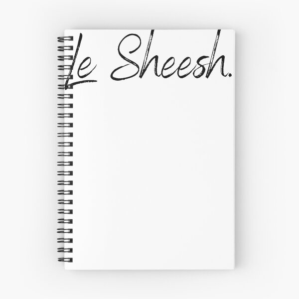 Item preview, Le Sheesh Lettering Word Black designed and sold by CherryLolo.