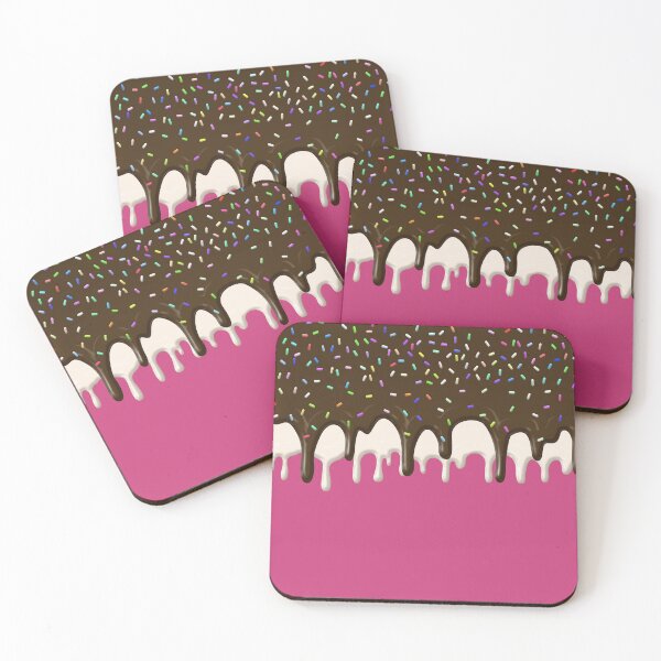 Item preview, Melted Ice Cream - Cute Dripping Chocolate Frosting Sprinkles designed and sold by redwoodandvine.