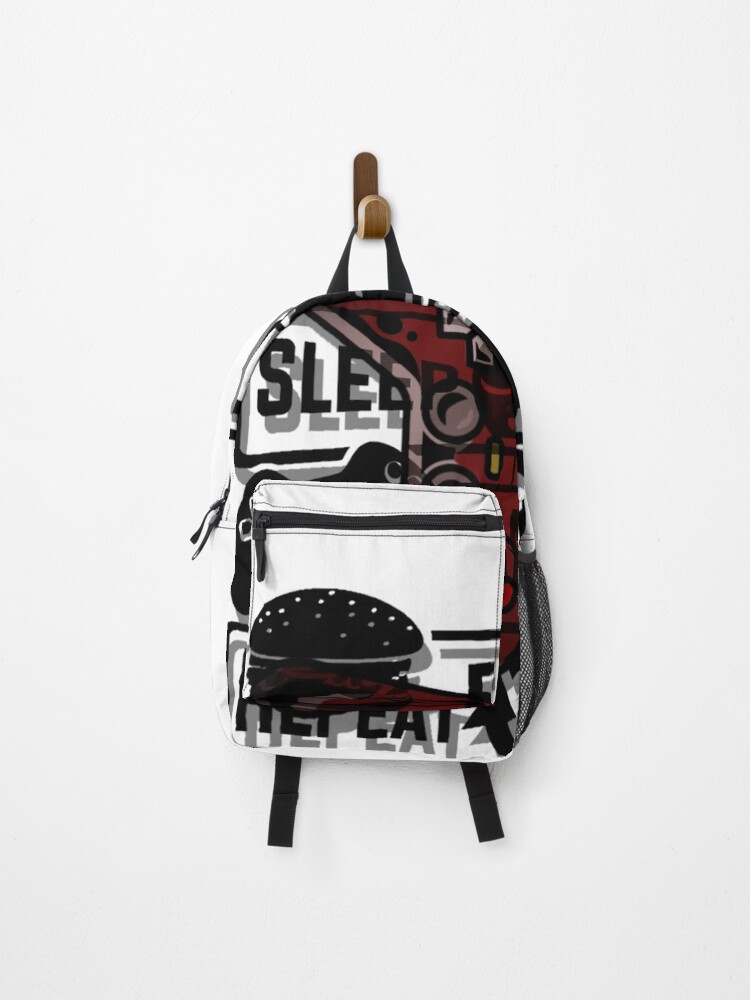 eat sleep fortnite repeat backpack