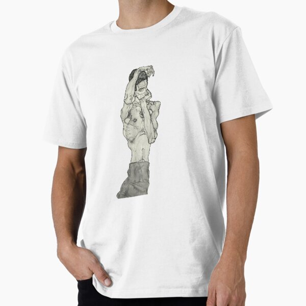 Item preview, Self-Portrait - Egon Schiele designed and sold by BildendeKunst.