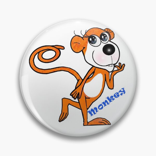 Item preview, Monkey  designed and sold by Shirley cute art .