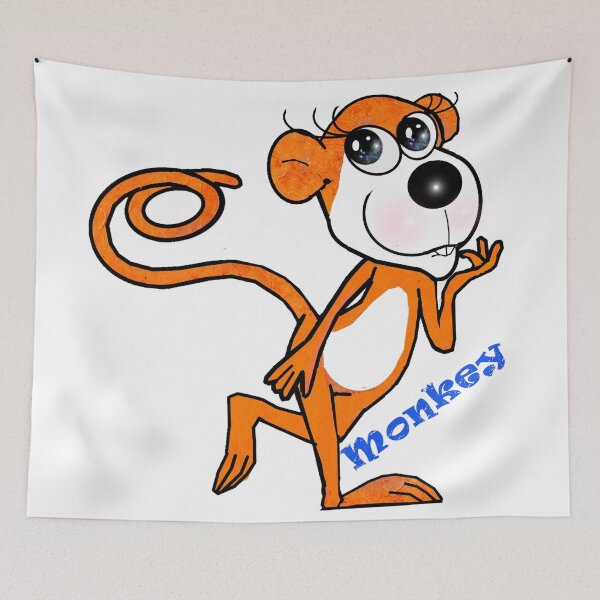 Item preview, Monkey  designed and sold by Shirley cute art .