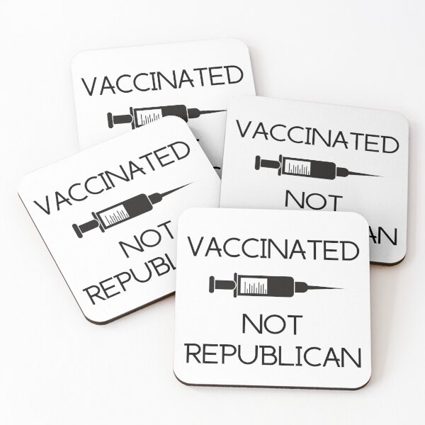 Item preview, Vaccinated, Not Republican designed and sold by emotionpotion.