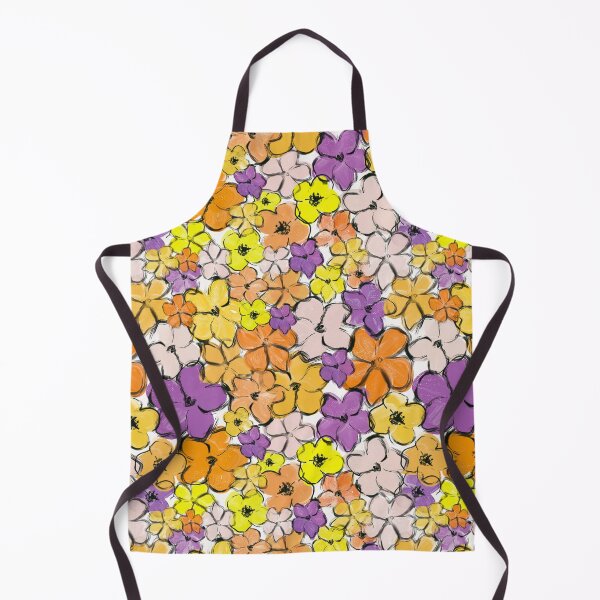 Item preview, Retro vibes ditsy flower pattern designed and sold by SJAPhoto.