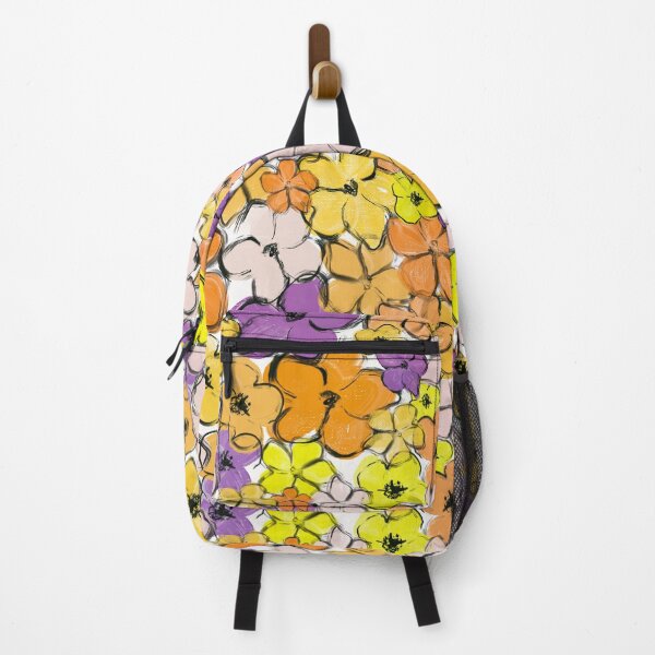 Item preview, Retro vibes ditsy flower pattern designed and sold by SJAPhoto.
