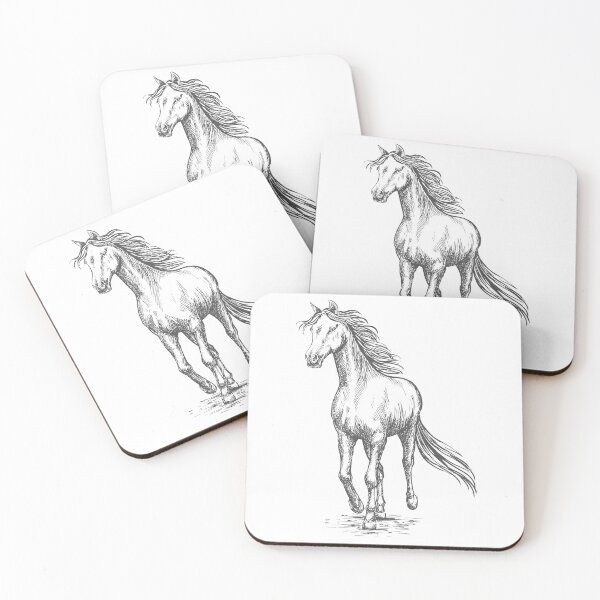 Item preview, horse drawn on paper designed and sold by Oelaryf.
