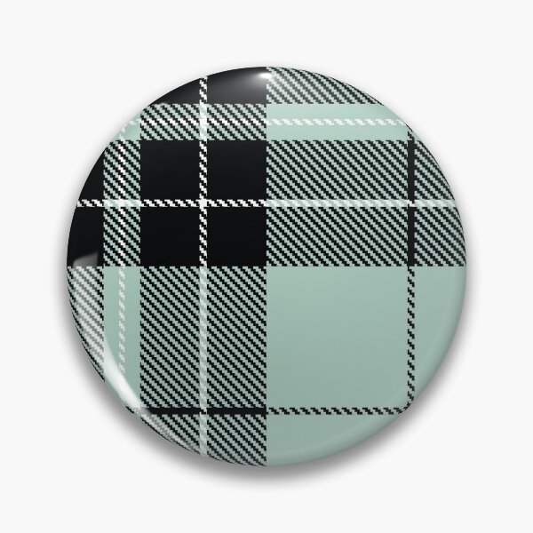 Artikelvorschau, Plaid Tartan Seafoam Aqua Schwarz Weiß Twill Stoff entworfen und verkauft von LoreliDesigns.