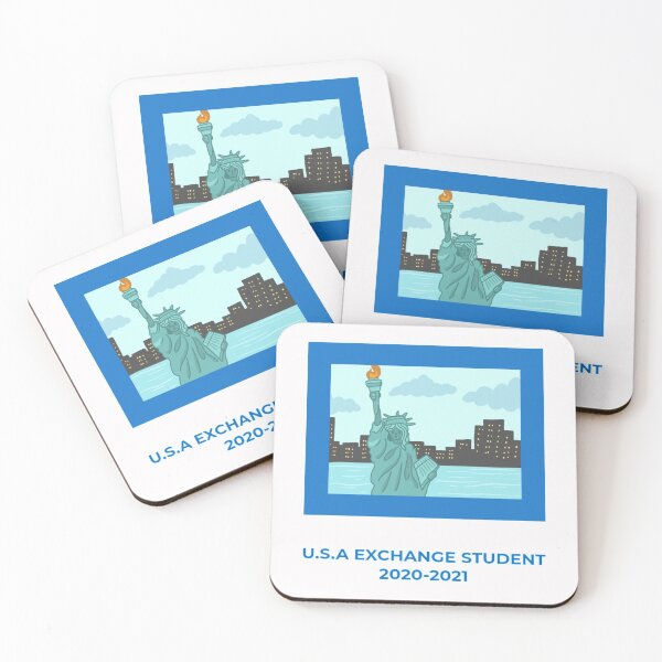 Item preview, U.S.A Exchange Student 2020-2021 The Statue Of Liberty designed and sold by clara steines.