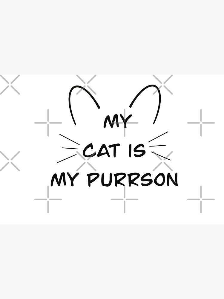 Discover My cat is my purrson Bath Mat