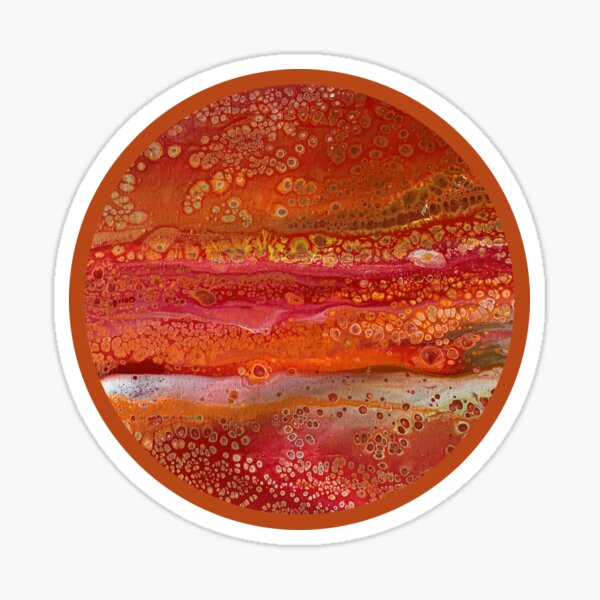 "Creamsicle" Sticker by owlqueen Redbubble