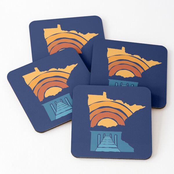 Item preview, Minnesota Sunset Rough Pier View designed and sold by gstrehlow2011.