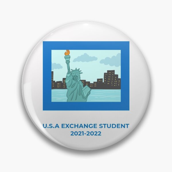 Item preview, U.S.A Exchange Student 2021-2022 The Statue Of Liberty designed and sold by clara steines.