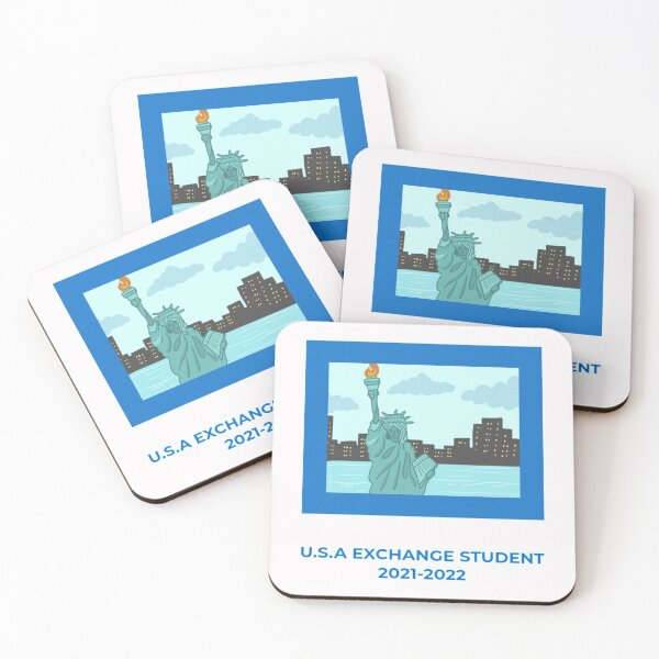 Item preview, U.S.A Exchange Student 2021-2022 The Statue Of Liberty designed and sold by clara steines.