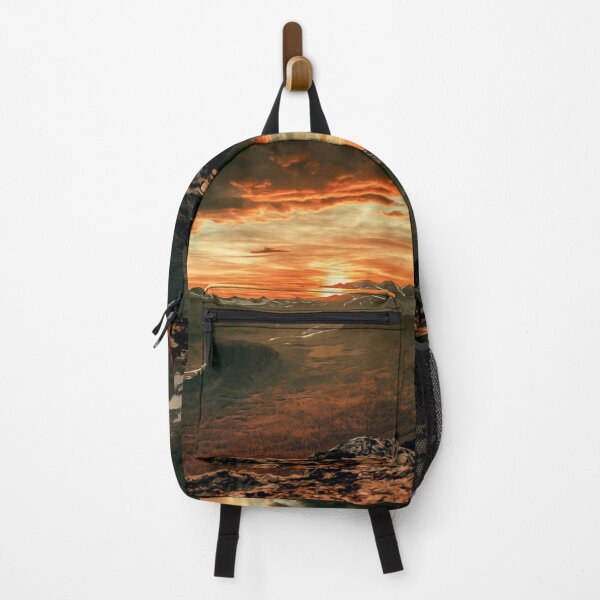 Item preview, Sunset Dusk Sky Clouds Mountains Rocks designed and sold by DanielCarvalho2.