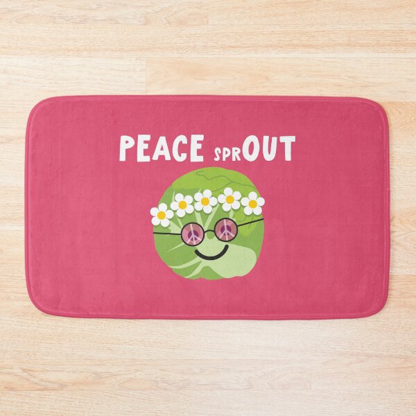 Item preview, Peace Out Brussels Sprout designed and sold by VicEllisArt.