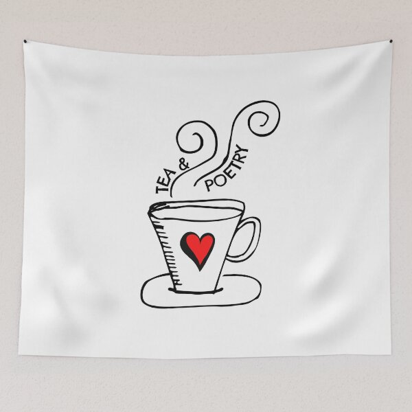 Item preview, Tea & Poetry designed and sold by TheGreenGoat.