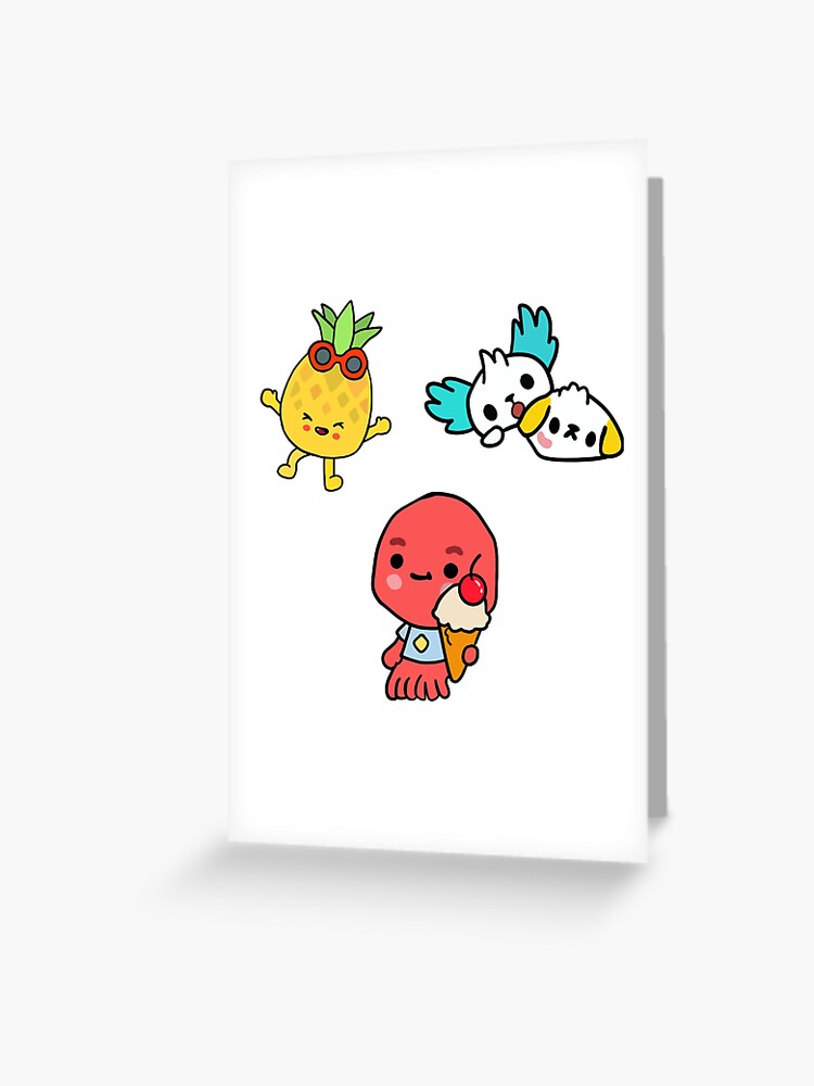 Toca Boca - Toca Life World Greeting Card for Sale by frikisso