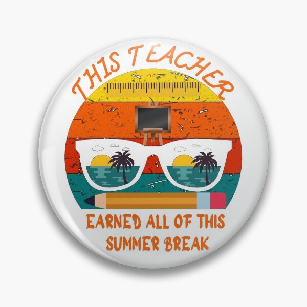Item preview, This Teacher Earned All Of This Summer Break designed and sold by Eman4design.