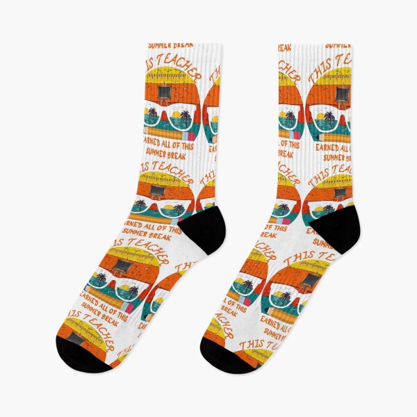 Item preview, This Teacher Earned All Of This Summer Break designed and sold by Eman4design.