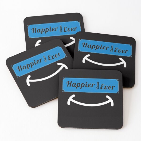 Item preview, Happier than ever designed and sold by BestDesign87.
