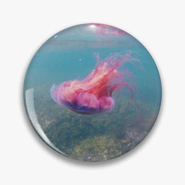 Item preview, Beautiful Underwater Lion's Mane Jellyfish designed and sold by ArtByAnnaViola.