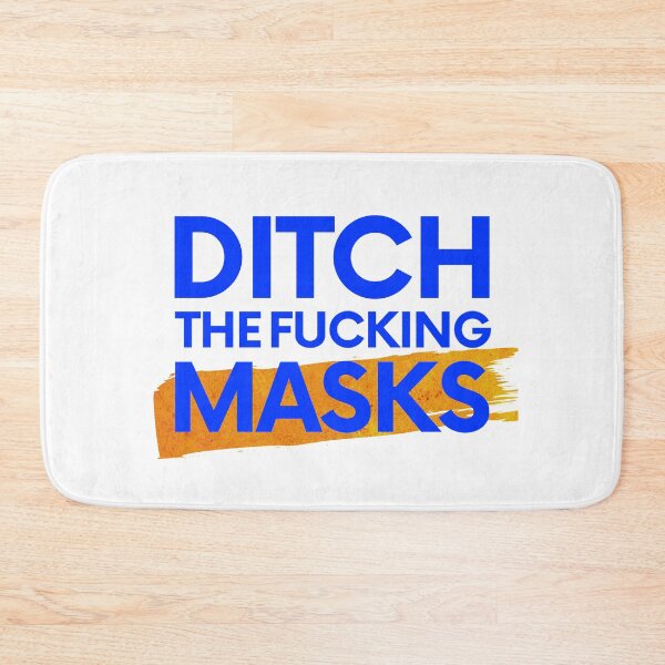Item preview, Ditch the F Masks - Blue and Red designed and sold by VrajStudio.