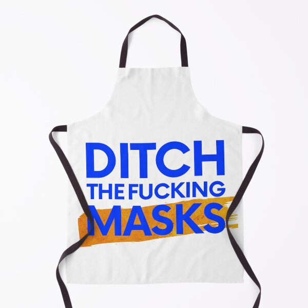 Item preview, Ditch the F Masks - Blue and Red designed and sold by VrajStudio.