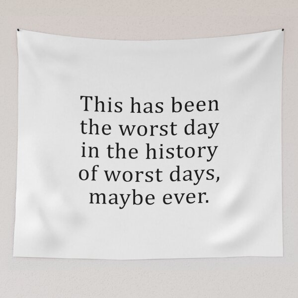 Item preview, Worst Day Ever designed and sold by PapaBujuGaming.