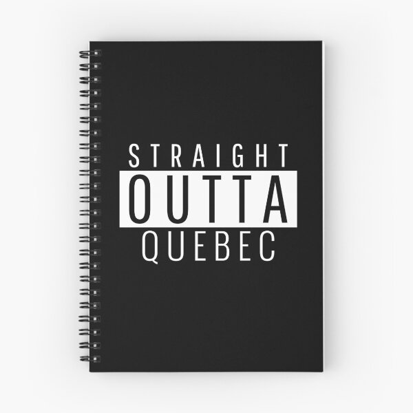 Item preview, Straight Outta Quebec  designed and sold by Teelogic.