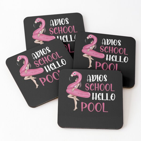 Item preview, Adios School Hello Pool Funny Student or Teacher - Teacher Student Summer Sayings Flamingo - Summer Student Funny Teacher designed and sold by Run to Creations.