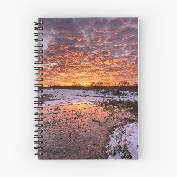 Item preview, Sunrise in the snow at Hersden, Canterbury designed and sold by rogerstanger.