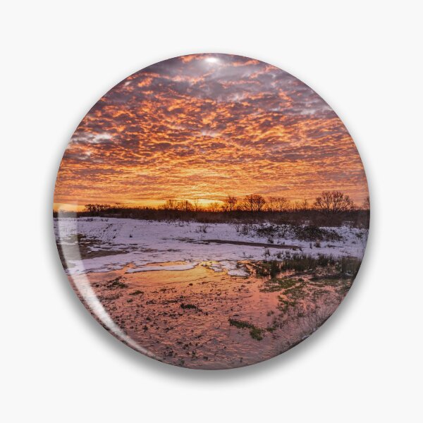Item preview, Sunrise in the snow at Hersden, Canterbury designed and sold by rogerstanger.