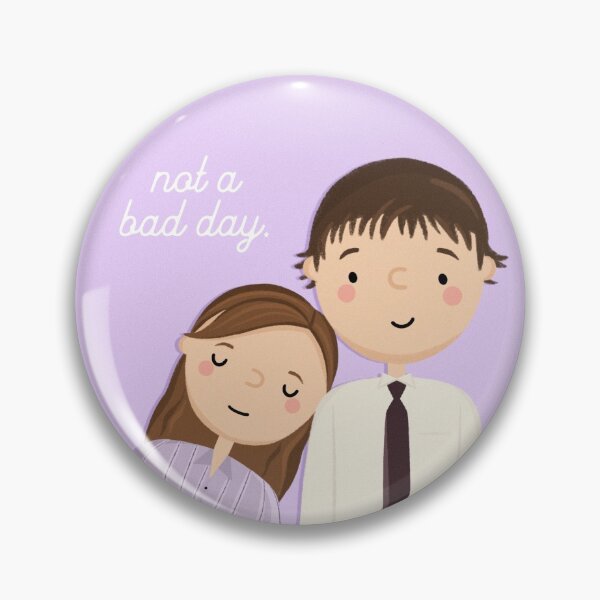 Item preview, The Office Jim and Pam “Not a Bad Day” designed and sold by cutermelon.
