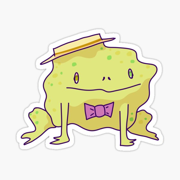 Vista previa del artículo con la obra «Rana Dapper Viejo», diseñado y vendido por ForTheFrogWar.