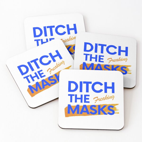 Item preview, Ditch the Freaking Masks designed and sold by VrajStudio.
