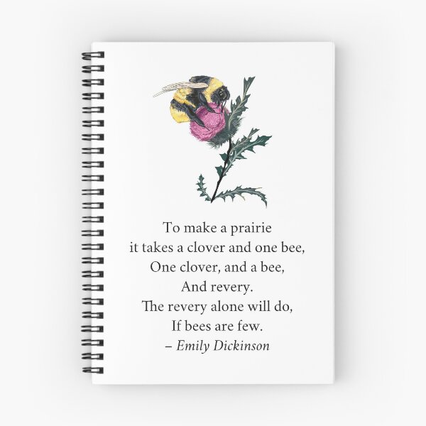 Item preview, Para hacer una pradera - Emily Dickinson designed and sold by Hawthorn Mineart.