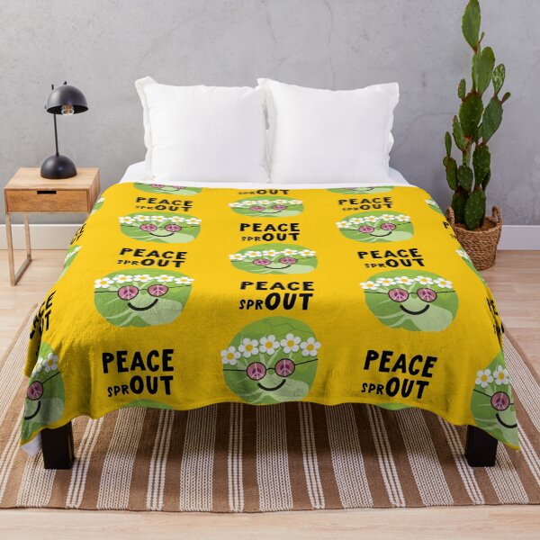 Item preview, Peace Out Brussels Sprout! designed and sold by VicEllisArt.