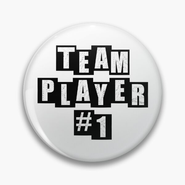 Item preview, Team Player #1 - White designed and sold by BusyMonkeys.