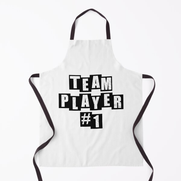 Item preview, Team Player #1 - White designed and sold by BusyMonkeys.