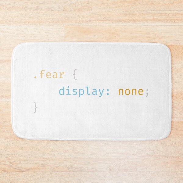 Item preview, CSS Coding Pun No Fear - Funny Programming Joke designed and sold by HDTees4U.