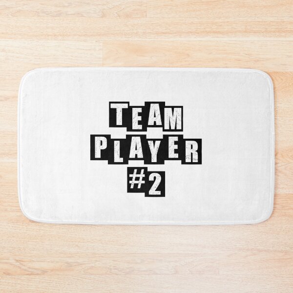 Item preview, Team Player #2 - White designed and sold by BusyMonkeys.