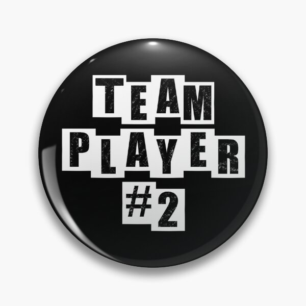 Item preview, Team Player #2 - Black designed and sold by BusyMonkeys.