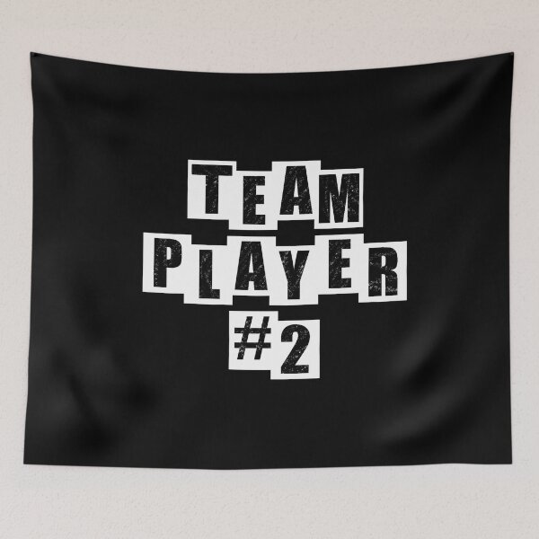 Item preview, Team Player #2 - Black designed and sold by BusyMonkeys.